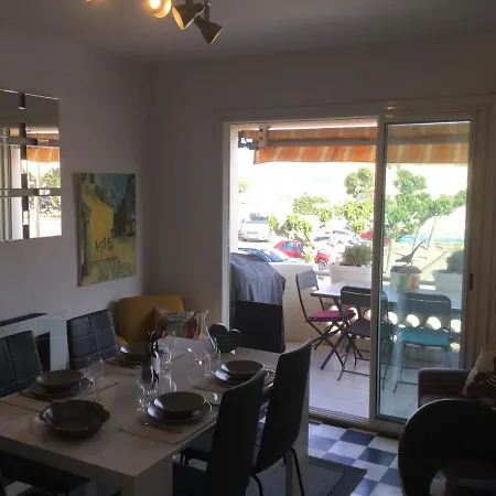 Villa Magaly T4 A 50 M De La Plage De Valras Centre Buitenkant foto